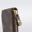 LOUIS VUITTON Monogram Pochette Cles Coin Purse M62650 LV Auth 211005-12