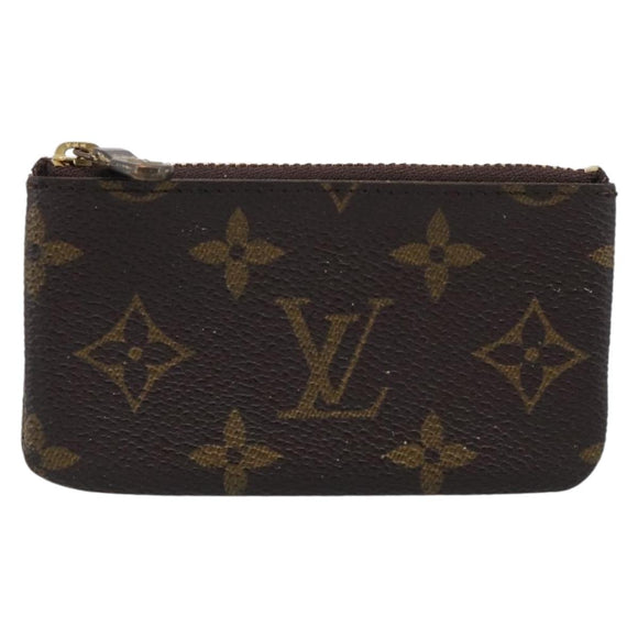 LOUIS VUITTON Monogram Pochette Cles Coin Purse M62650 LV Auth 211005