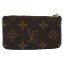 LOUIS VUITTON Monogram Pochette Cles Coin Purse M62650 LV Auth 211005-3