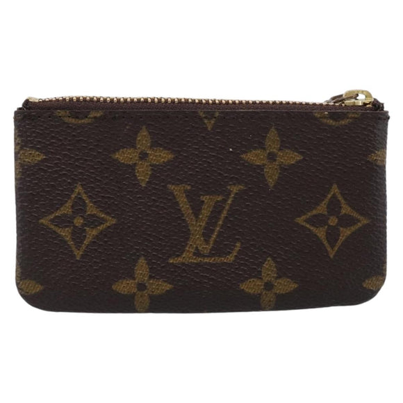 LOUIS VUITTON Monogram Pochette Cles Coin Purse M62650 LV Auth 211005