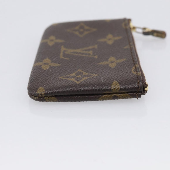 LOUIS VUITTON Monogram Pochette Cles Coin Purse M62650 LV Auth 211005