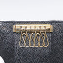 LOUIS VUITTON Monogram Empreinte Multicles6 Key Case Black M64421 Auth 211006V-16