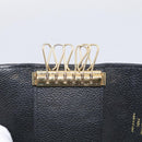 LOUIS VUITTON Monogram Empreinte Multicles6 Key Case Black M64421 Auth 211006V-17
