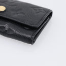 LOUIS VUITTON Monogram Empreinte Multicles6 Key Case Black M64421 Auth 211006V-8