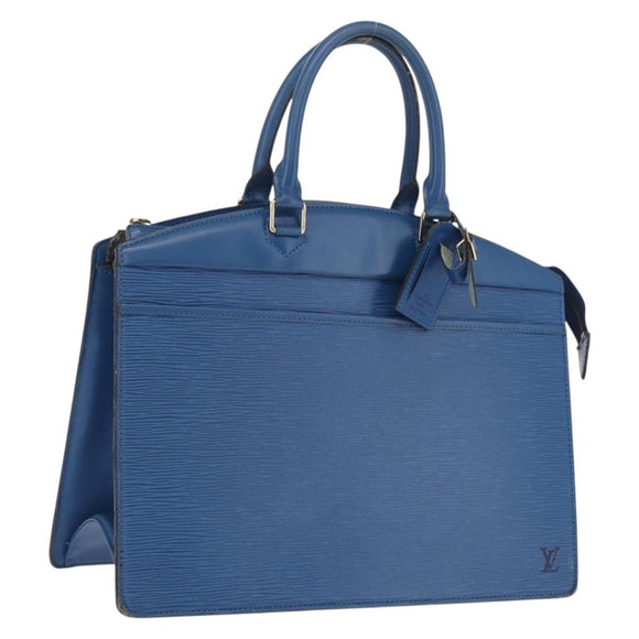LOUIS VUITTON Epi Riviera Hand Bag Blue M48185 LV Auth 211009