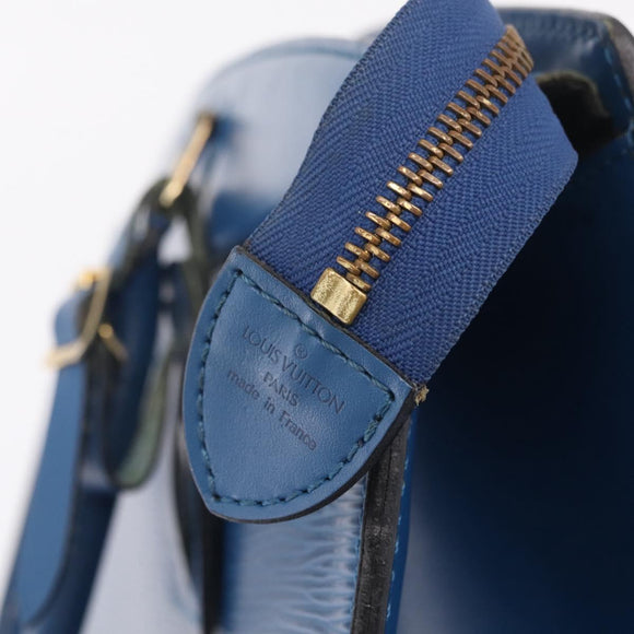 LOUIS VUITTON Epi Riviera Hand Bag Blue M48185 LV Auth 211009