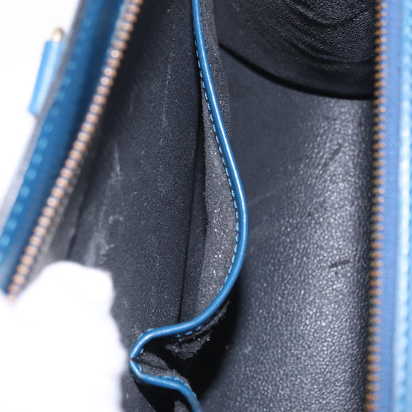 LOUIS VUITTON Epi Riviera Hand Bag Blue M48185 LV Auth 211009