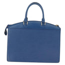 LOUIS VUITTON Epi Riviera Hand Bag Blue M48185 LV Auth 211009-3