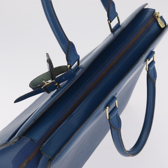 LOUIS VUITTON Epi Riviera Hand Bag Blue M48185 LV Auth 211009