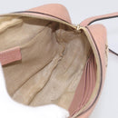 GUCCI GG Canvas Shoulder Bag Beige Gold 449413 Auth 211020V-17