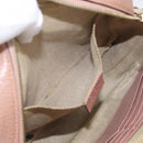 GUCCI GG Canvas Shoulder Bag Beige Gold 449413 Auth 211020V-19