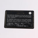 CHANEL Matelasse Cambon Line Long Wallet Lamb Skin Black Silver CC Auth 211024-25
