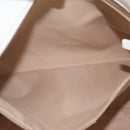 Christian Dior Trotter Canvas Tote Bag Beige Silver Auth 211034V-23