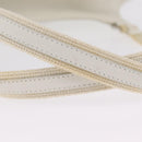 Christian Dior Trotter Canvas Tote Bag Beige Silver Auth 211034V-8