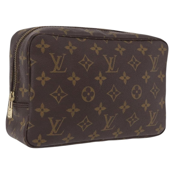 LOUIS VUITTON Monogram Trousse Toilette 23 Clutch Bag M47524 LV Auth 211043A