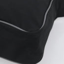 PRADA Shoulder Bag Nylon Black Silver Auth 211044A-10