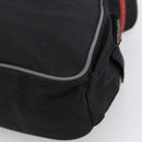 PRADA Shoulder Bag Nylon Black Silver Auth 211044A-12
