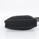 PRADA Shoulder Bag Nylon Black Silver Auth 211044A-9