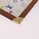LOUIS VUITTON Monogram Multicolor Pochette Cles Purse White M92655 Auth 211046-10