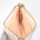 LOUIS VUITTON Monogram Multicolor Pochette Cles Purse White M92655 Auth 211046-17