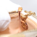LOUIS VUITTON Monogram Multicolor Pochette Cles Purse White M92655 Auth 211046-19