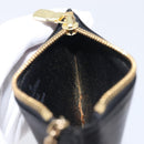 LOUIS VUITTON Epi Pochette Cles Coin Purse Black M63802 LV Auth 211047A-16