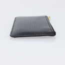 LOUIS VUITTON Epi Pochette Cles Coin Purse Black M63802 LV Auth 211047A-4