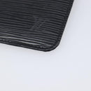 LOUIS VUITTON Epi Pochette Cles Coin Purse Black M63802 LV Auth 211047A-8