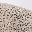 CELINE C Macadam Shoulder Bag Canvas Brown Gold Tone Auth 211054V-16