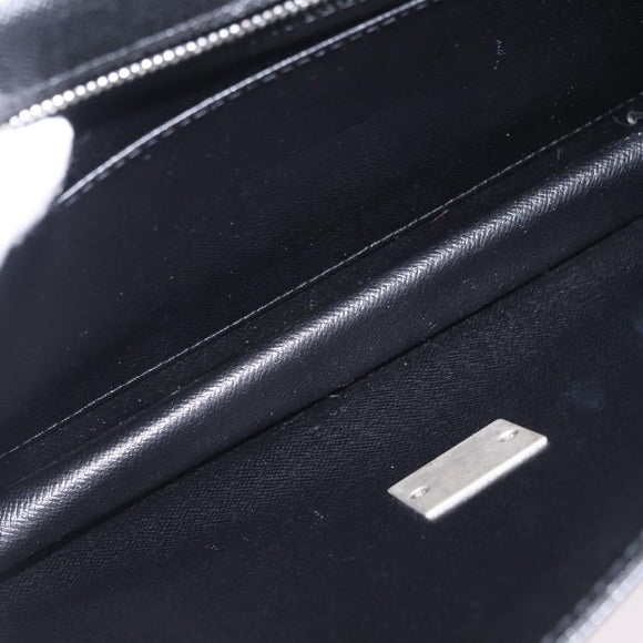 LOUIS VUITTON Taiga Selenga Clutch Bag Ardoise M30782 LV Auth 211057A