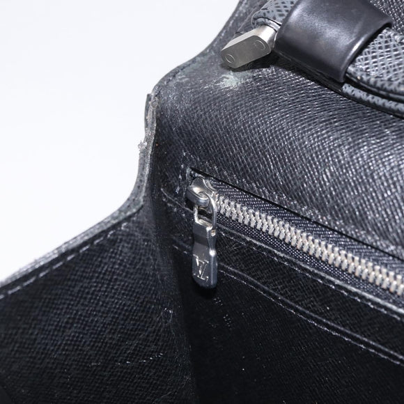 LOUIS VUITTON Taiga Selenga Clutch Bag Ardoise M30782 LV Auth 211057A