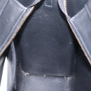 CELINE Luggage Nano Shopper Hand Bag Leather 2way Black Gold Tone Auth 211063M-20