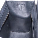 CELINE Luggage Nano Shopper Hand Bag Leather 2way Black Gold Tone Auth 211063M-21