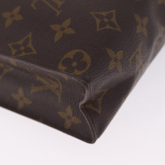 LOUIS VUITTON Monogram Poche Toilette 26 Pouch M47542 LV Auth 211064