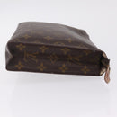 LOUIS VUITTON Monogram Poche Toilette 26 Pouch M47542 LV Auth 211064-4
