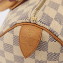 LOUIS VUITTON Damier Azur Speedy 25 Hand Bag N41534 LV Auth 211070V-19