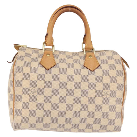 LOUIS VUITTON Damier Azur Speedy 25 Hand Bag N41534 LV Auth 211070V