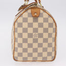 LOUIS VUITTON Damier Azur Speedy 25 Hand Bag N41534 LV Auth 211070V-4