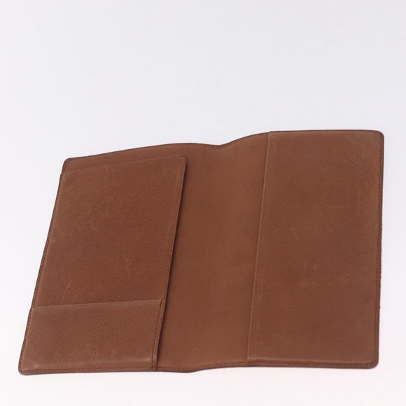 LOUIS VUITTON Monogram Couvel Tulle Passopole Passport Case M60180 Auth 211071
