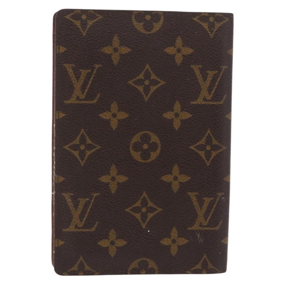 LOUIS VUITTON Monogram Couvel Tulle Passopole Passport Case M60180 Auth 211071