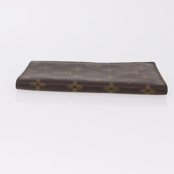 LOUIS VUITTON Monogram Couvel Tulle Passopole Passport Case M60180 Auth 211071