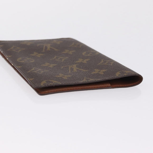 LOUIS VUITTON Monogram Couvel Tulle Passopole Passport Case M60180 Auth 211071