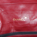 CHANEL Matelasse Chain Shoulder Bag Lamb Skin Black Gold Tone CC Auth 211072V-19