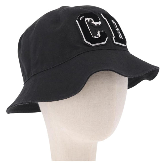 Christian Dior Bucket Hat Canvas Black White Auth 211092V