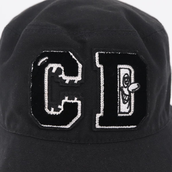 Christian Dior Bucket Hat Canvas Black White Auth 211092V