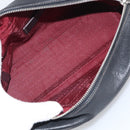 LOEWE Pouch Leather 2 Set Black Brown Auth 211102-7
