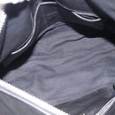 Miu Miu Hand Bag Vitellolux 2way Black Silver Auth 211112V-20