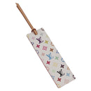 LOUIS VUITTON Multicolor mark page Kadu Bookmark White M99196 LV Auth 211118V-1