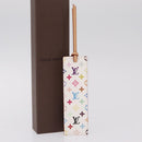 LOUIS VUITTON Multicolor mark page Kadu Bookmark White M99196 LV Auth 211118V-10