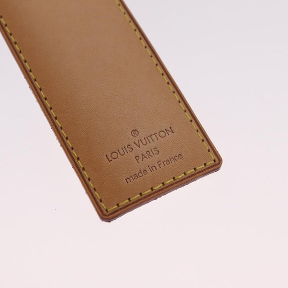 LOUIS VUITTON Multicolor mark page Kadu Bookmark White M99196 LV Auth 211118V